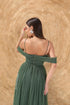 Vestido Franzido Ombro a Ombro VESTIDO DE FESTA PETRA FINA